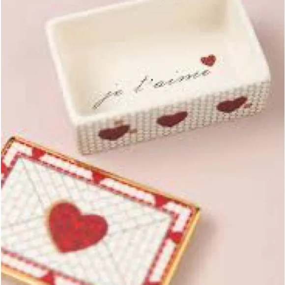 Le Bistro Tile Trinket Box, Valentine Addition - Picture 3 of 4